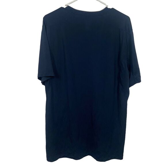 Nike Pro Navy Short Sleeve Athletic T-Shirt - Picture 2 of 3